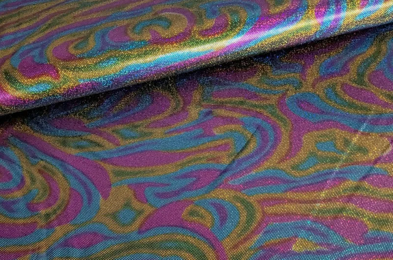 Jersey Stretch Holo-Glitzer *Ab 50cm