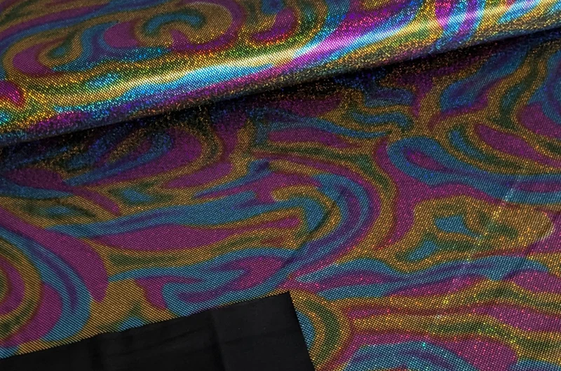 Jersey Stretch Holo-Glitzer *Ab 50cm