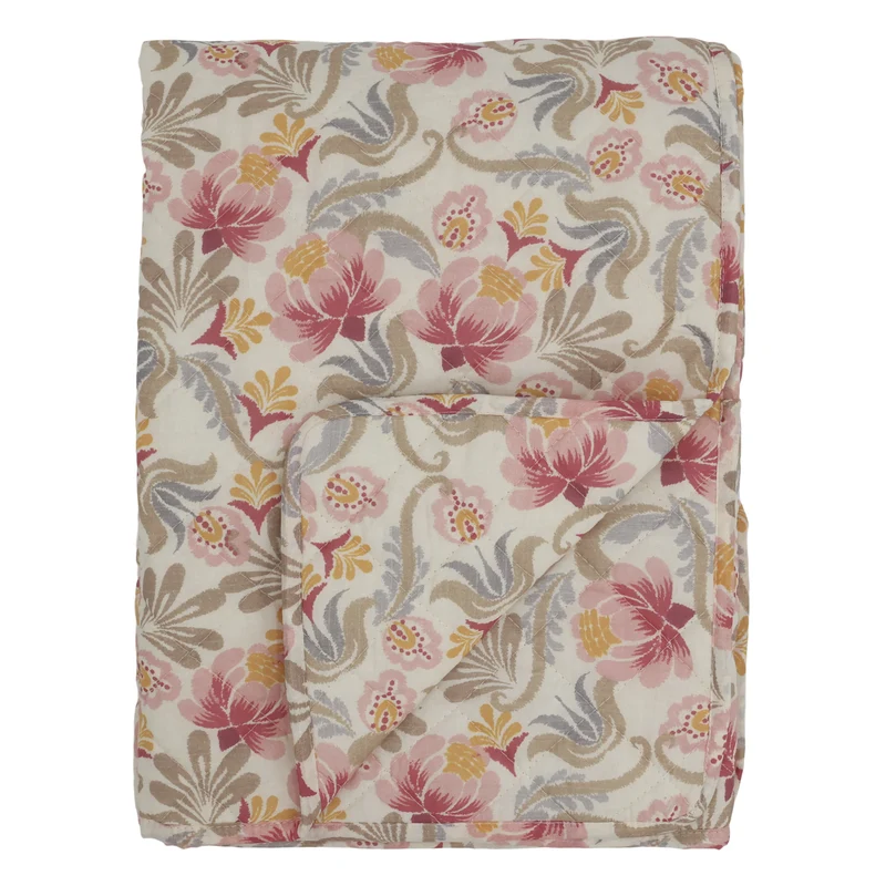 Chic Antique Quilt Aix Vintage mit Blumenmuster