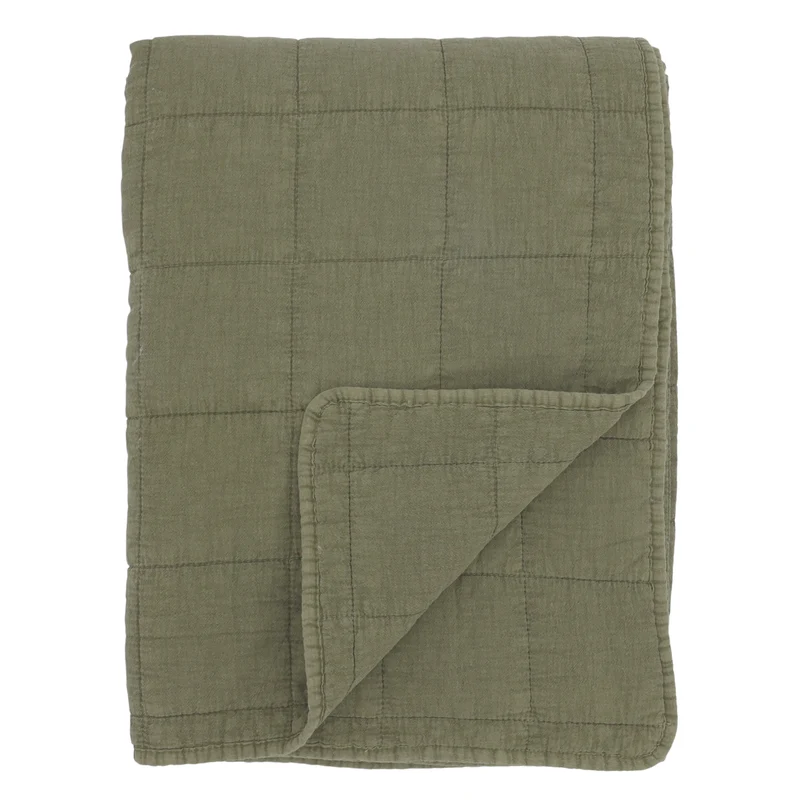 Chic Antique Quilt Aix Vintage Olive