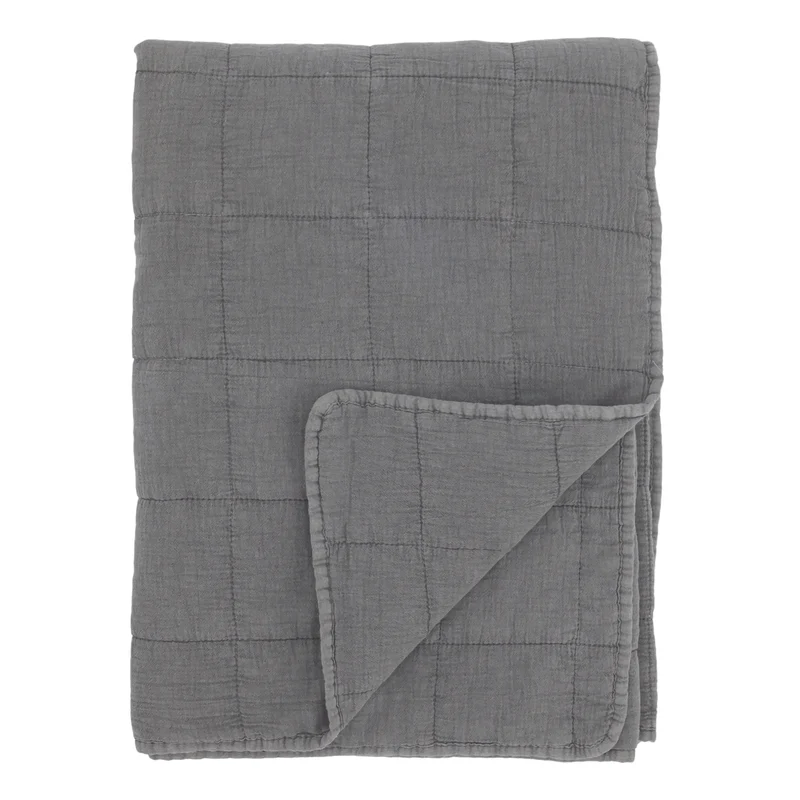 Chic Antique Quilt Aix Vintage Thunder Grey