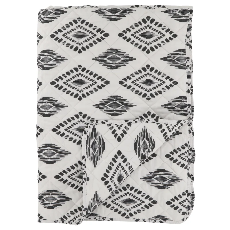 Chic Antique Aix Quilt mit ethnischem Muster