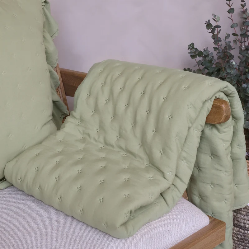 Chic Antique Aix Soft Quilt Verte