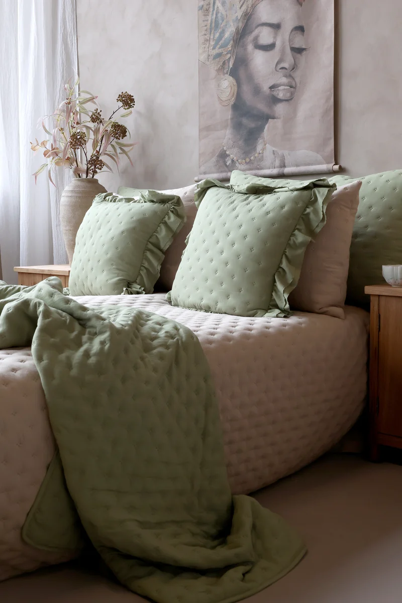 Chic Antique Aix Soft Quilt Verte