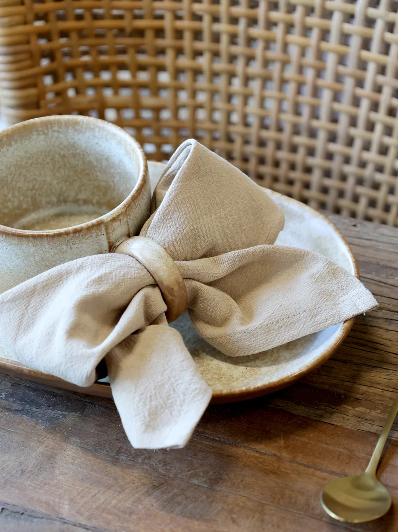 Chic Antique Aix Stoffserviette Leinen