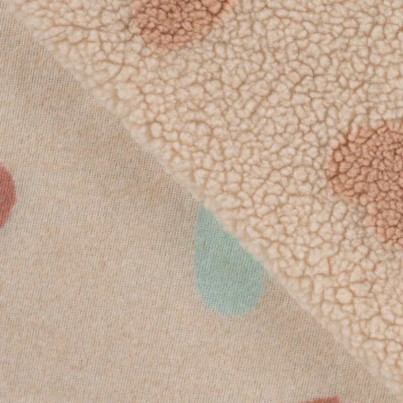 Teddy Jacquard Herzen *Ab 50cm