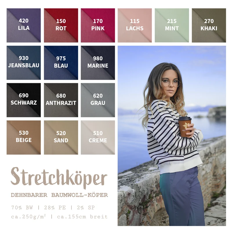 Stretchköper *Ab 50 cm