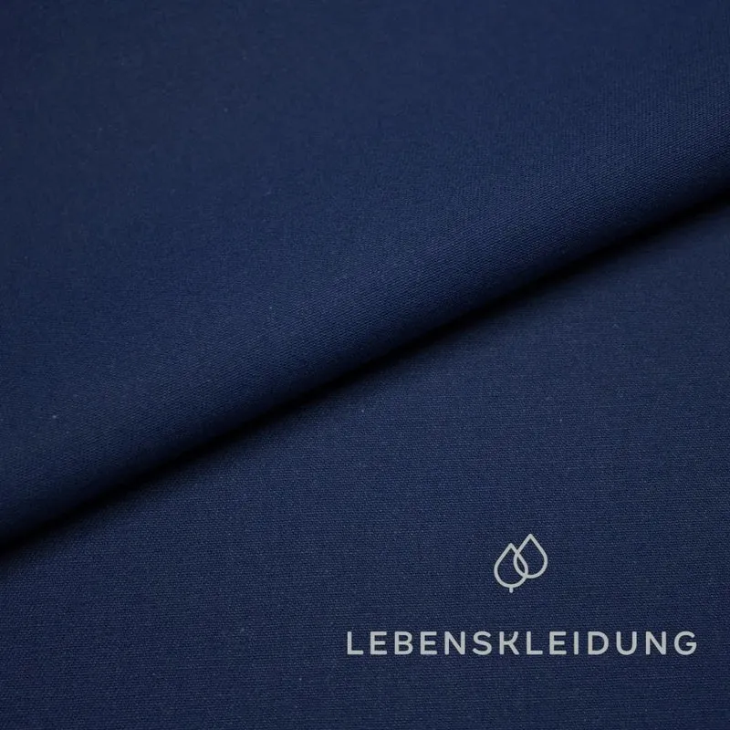 Bio Köper Wasserabweisend - Dunkelblau