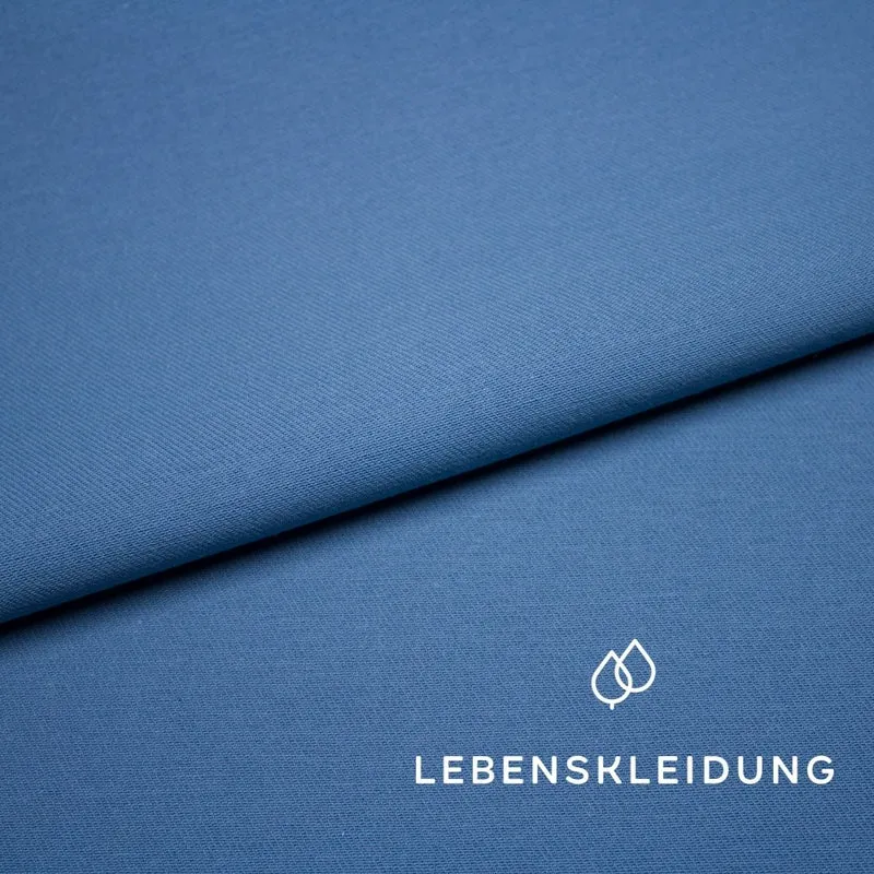 Bio Köper - Taubenblau — ganze Rolle (60 m)