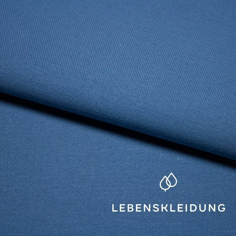Bio Köper - Taubenblau — ganze Rolle (60 m)