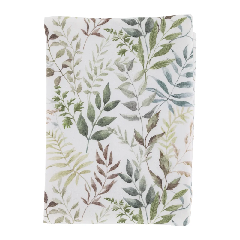 Chic Antique Aix Tischdecke Creme mit Blattmuster