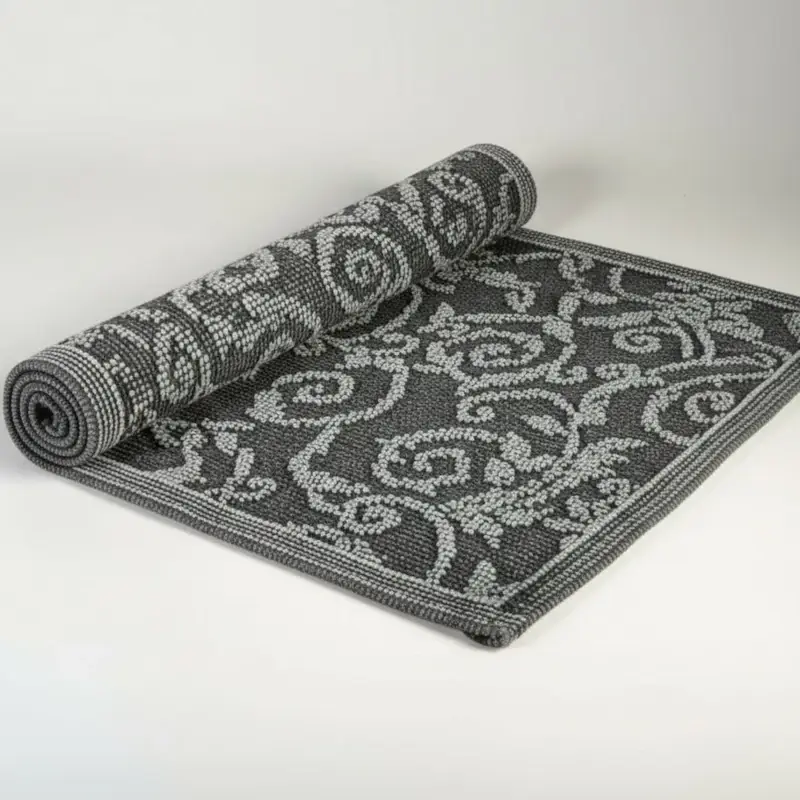 Großer Vintage Teppich Paisley 150 x 200 cm