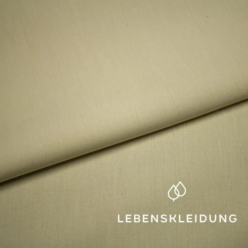 Bio Chambray - Natur-Gelb
