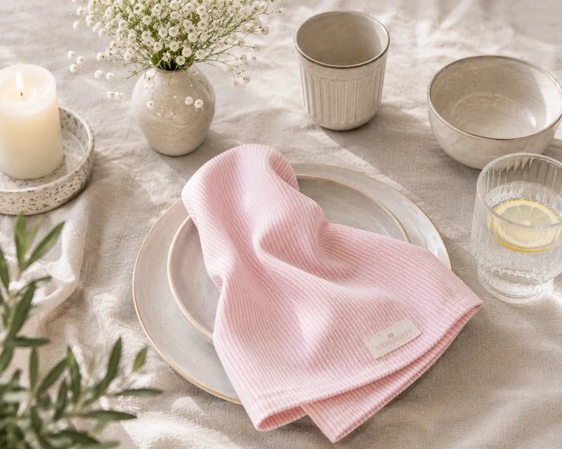 GreenGate Stoffserviette Alicia hellrosa