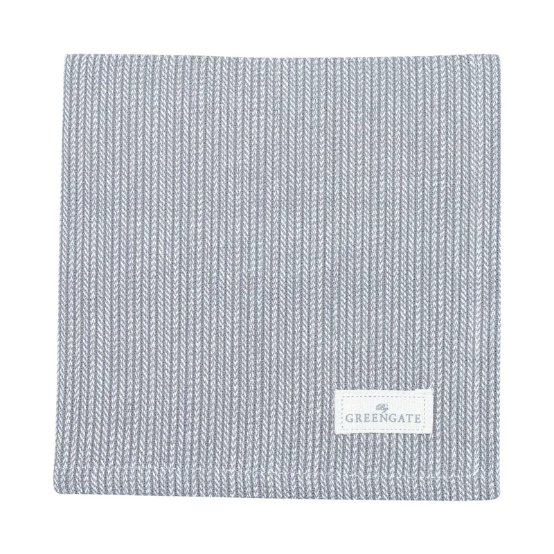 GreenGate Stoffserviette Alicia hellgrau