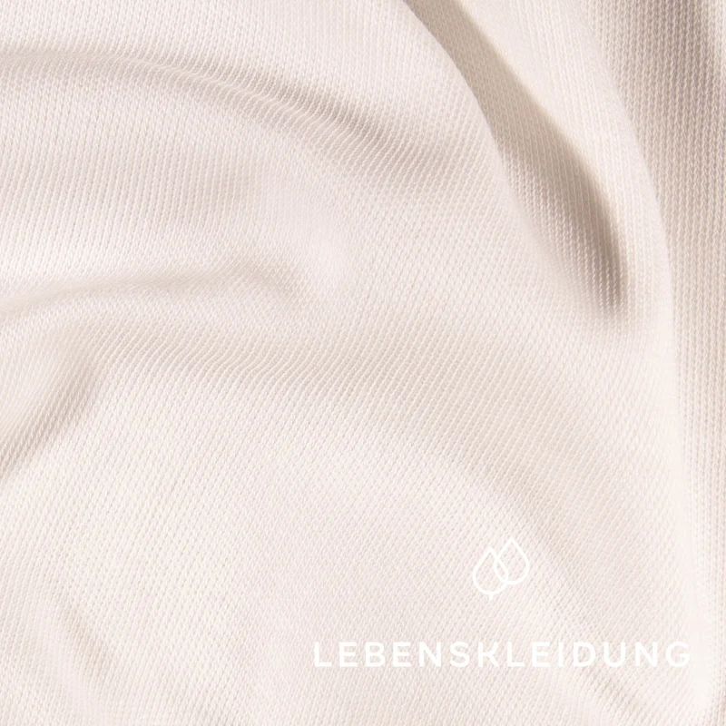 Bio Pima Interlock Stoff - White (leicht) — ganze Rolle (50 m)