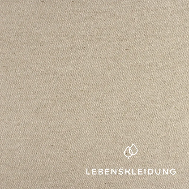 Bio Edel-Linon (Renforcé) aus farbig gewachsener kbA Baumwolle - Ecru (farbig gewachsene Baumwolle) — ganze Rolle (60 m)