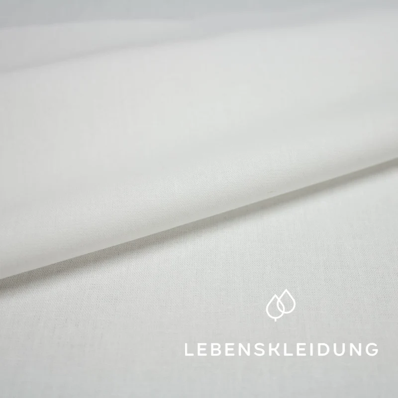 Bio Linon/Renforce - Weiß ohne optische Aufheller — ganze Rolle (60 m)