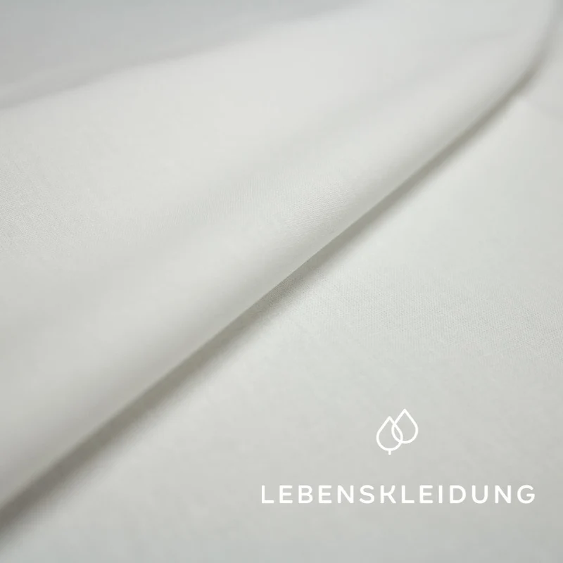 Bio Linon/Renforce - Weiß ohne optische Aufheller — ganze Rolle (60 m)
