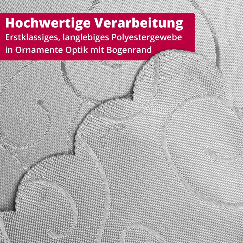 Kringel Ornamente Tischdecke Altrosa rund