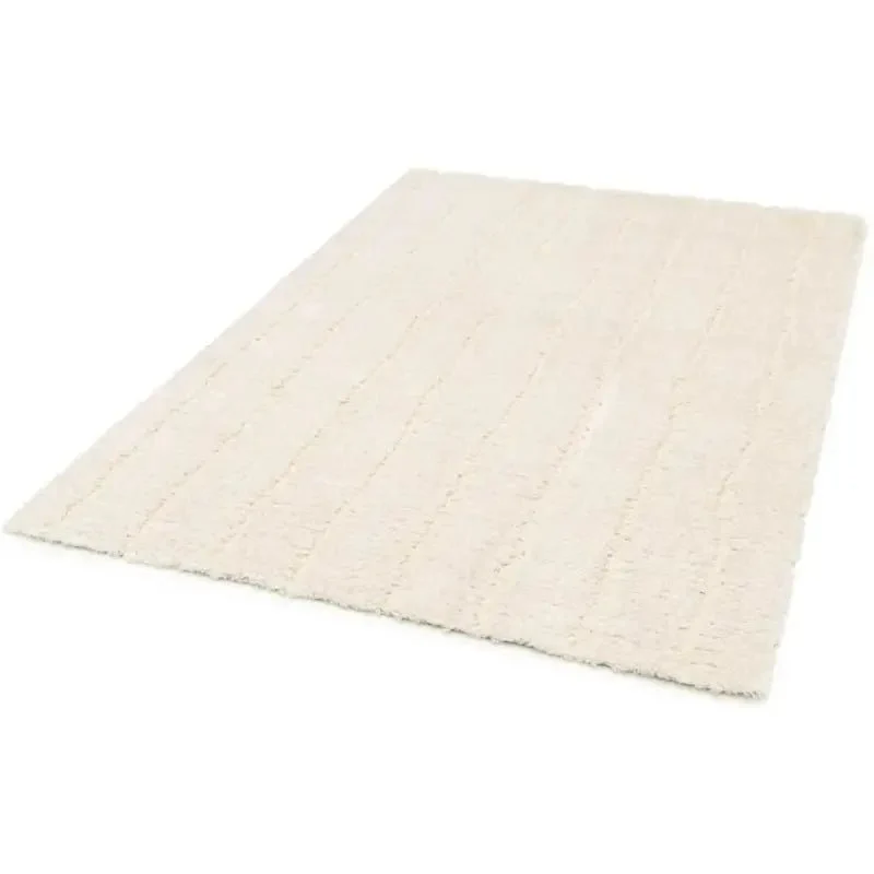 Weicher Teppich Maël – Cremeweiß