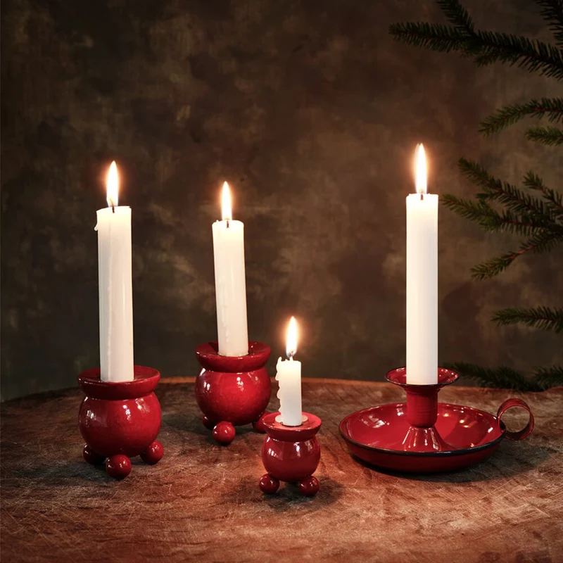 Traditioneller schwedischer Weihnachtskerzenhalter - groß