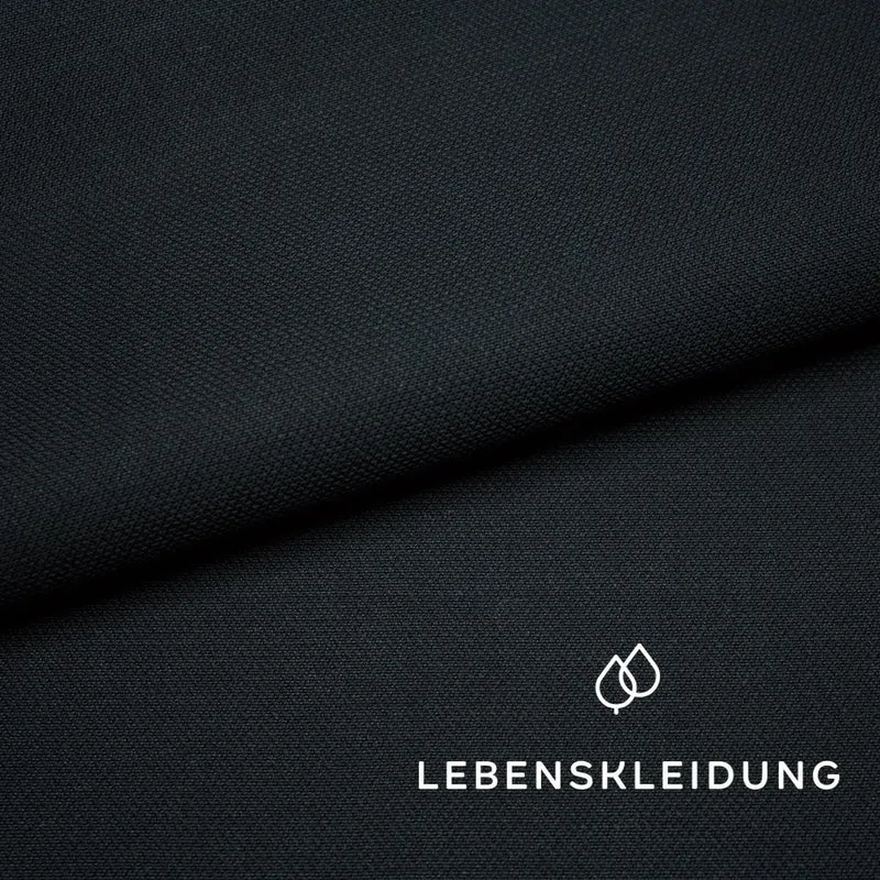 Bio Moleskin - Schwarz — ganze Rolle (60 m)