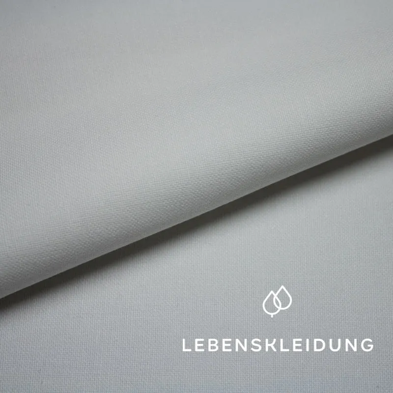 Bio Canvas Stoff - Weiß