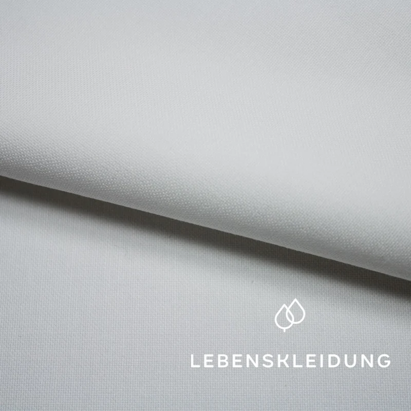 Bio Canvas Stoff - Weiß