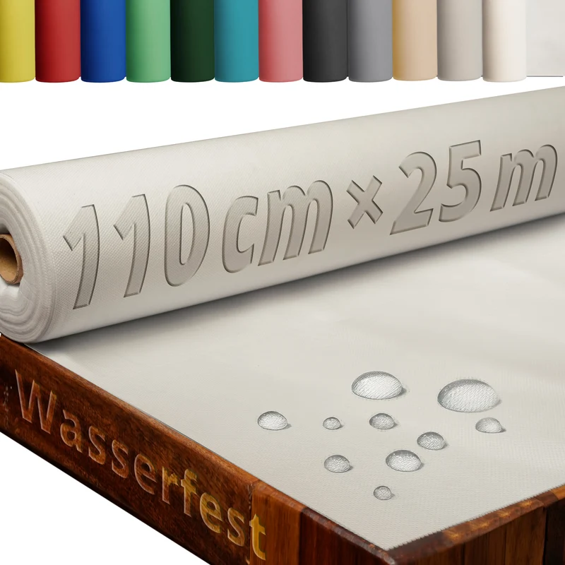 Tischdecke Rolle Vliesstoff Tischläufer Vlies wasserabweisend