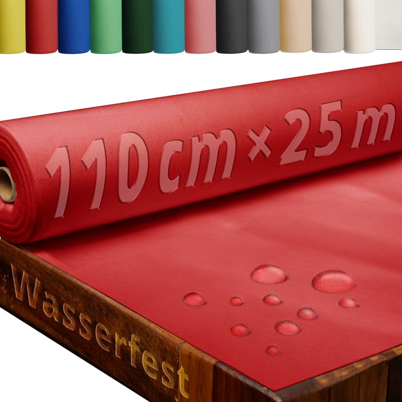 Tischdecke Rolle Vliesstoff Tischläufer Vlies wasserabweisend