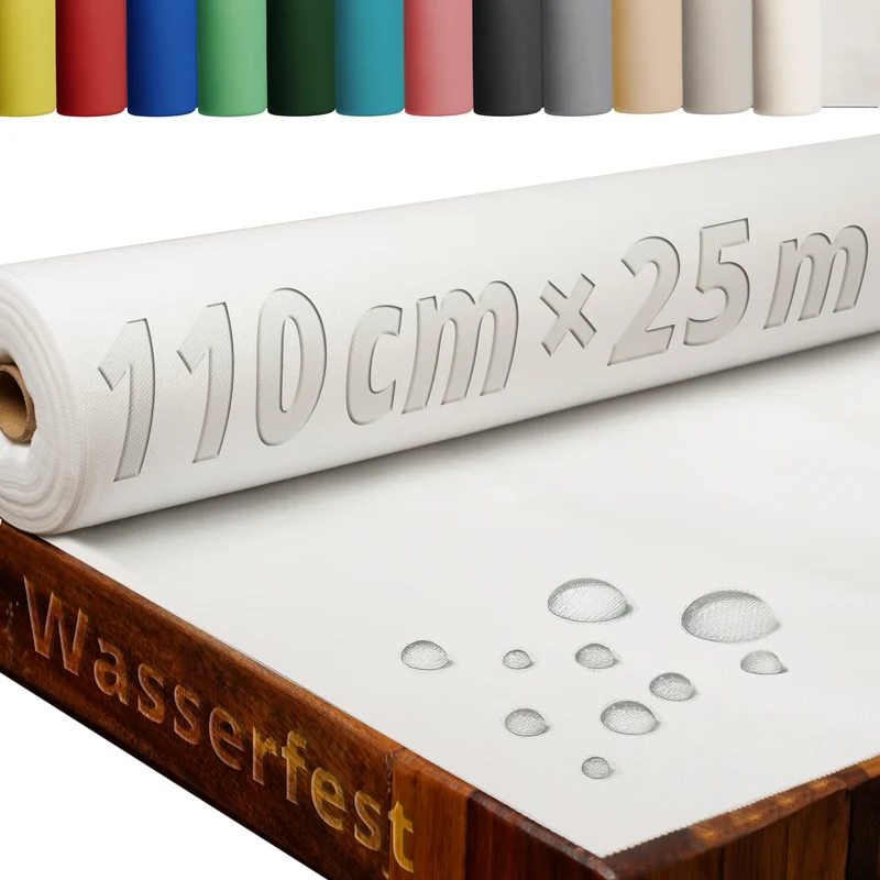 Tischdecke Rolle Vliesstoff Tischläufer Vlies wasserabweisend