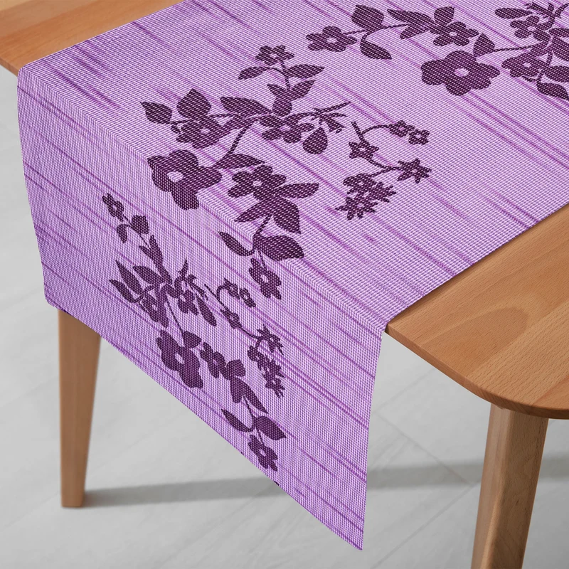 Miami Tischläufer Sunrise Floral lila