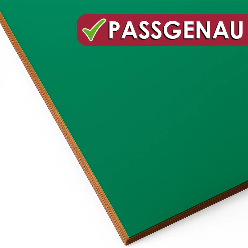 Tischpolster grün rund