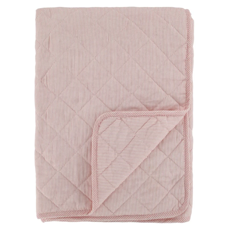 Chic Antique Aix Quilt mit maritimem Streifenmuster