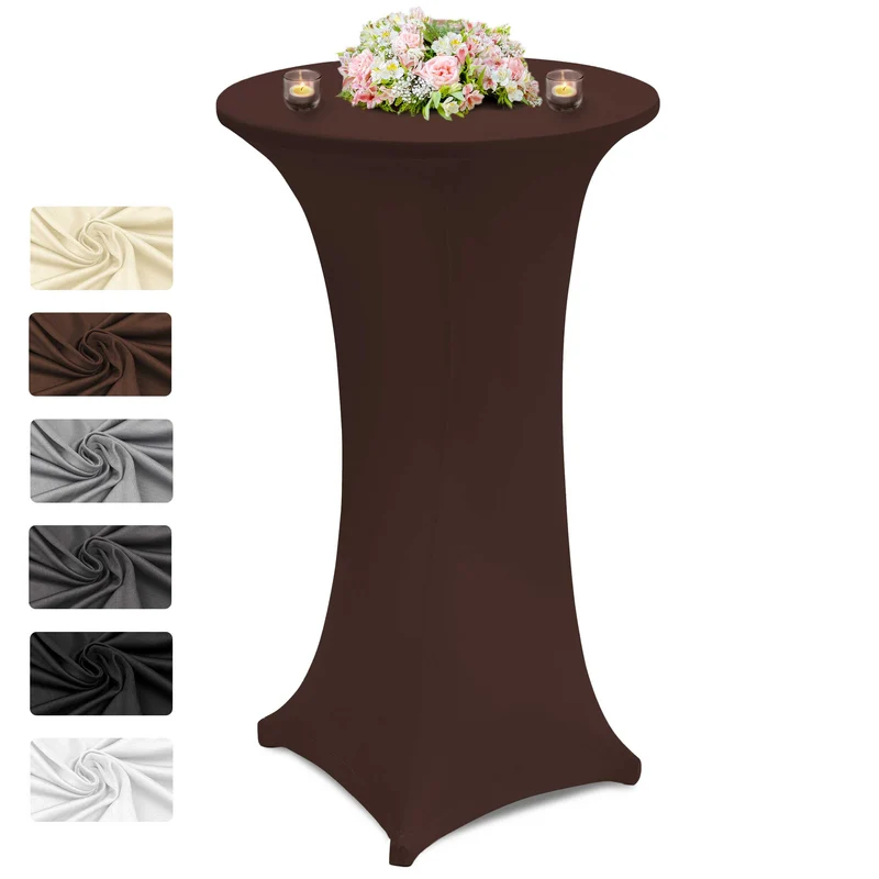 Stehtischhusse mit 200g/m² Ø 70-80 cm, Höhe 110-120 cm