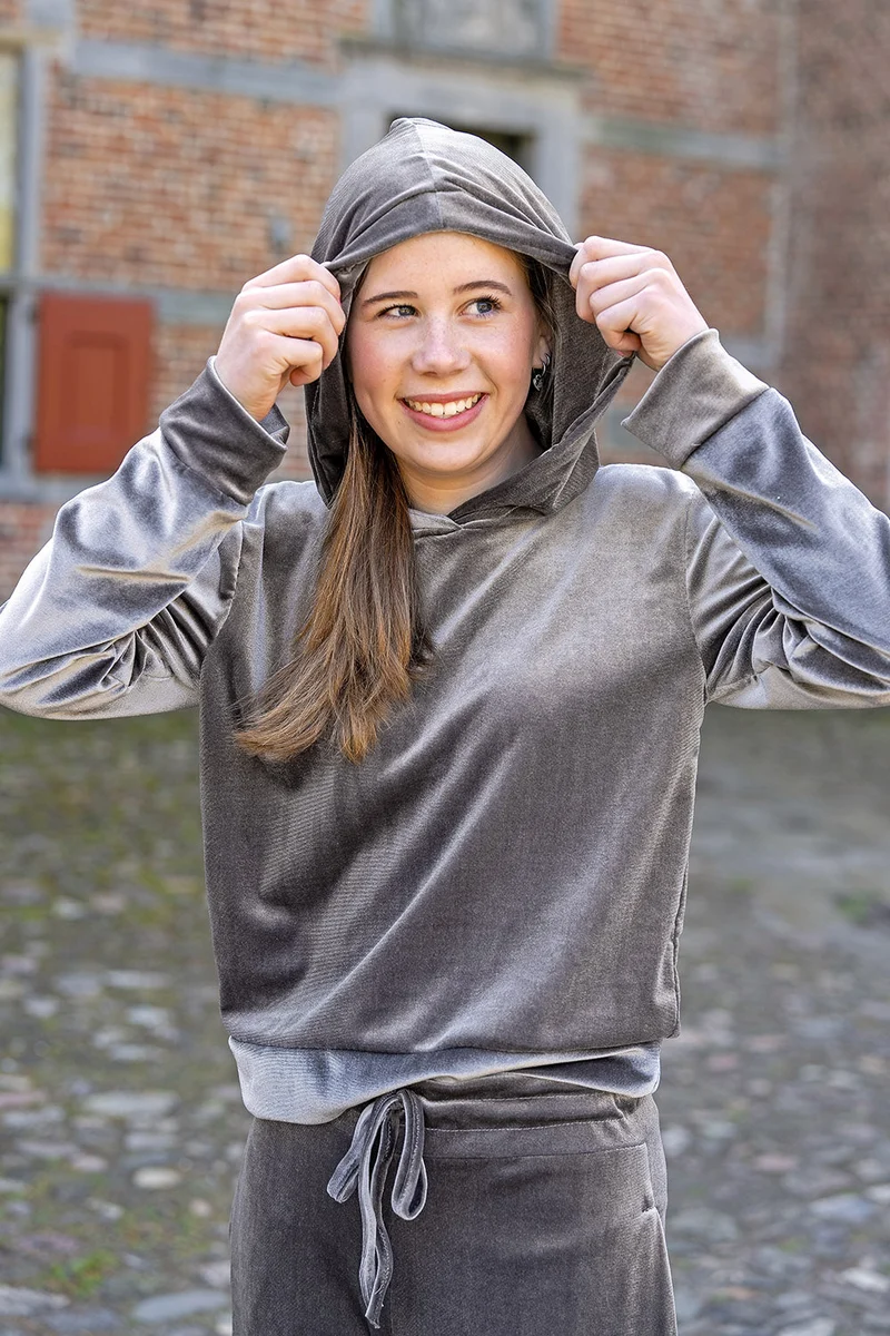 Stretchsamt *Ab 50cm