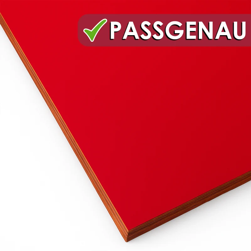 Tischpolster rot rund