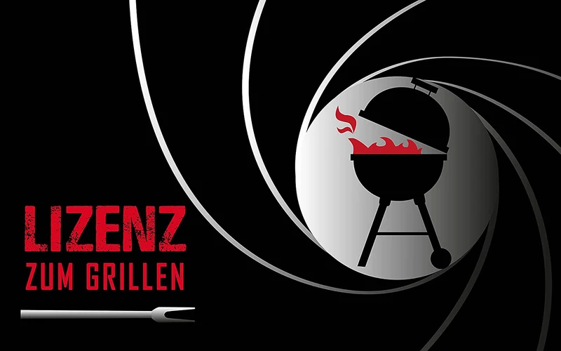 Grillmatte mit Anti-Rutsch | Bodenschutzmatte für Grill 75 x 120 cm