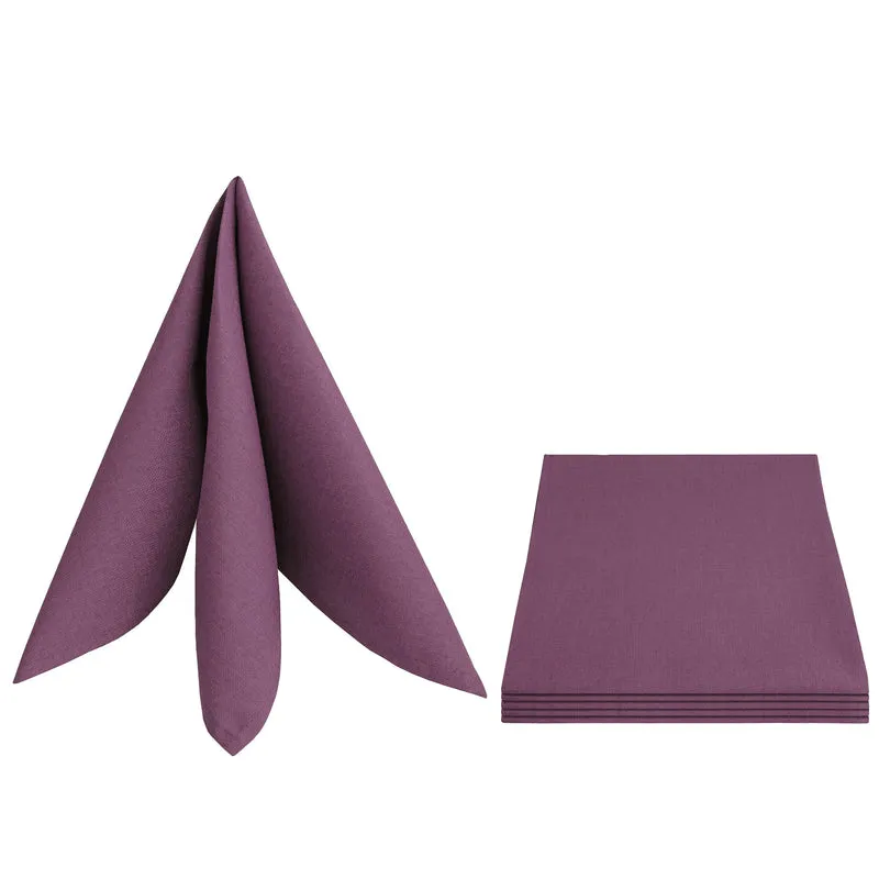 Leinen Optik Servietten 4er-Set 50 x 50 cm