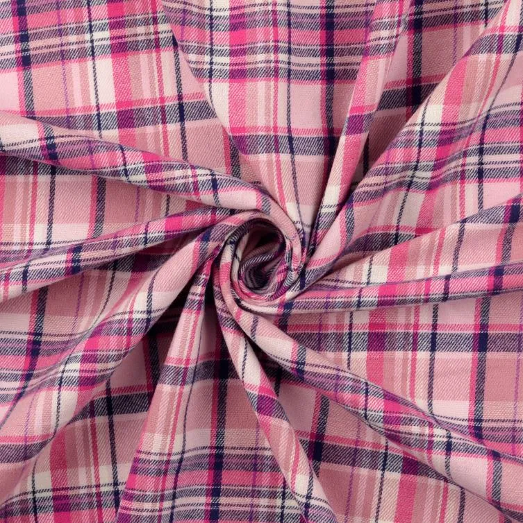 Flanell Baumwolle Karo *Ab 50 cm
