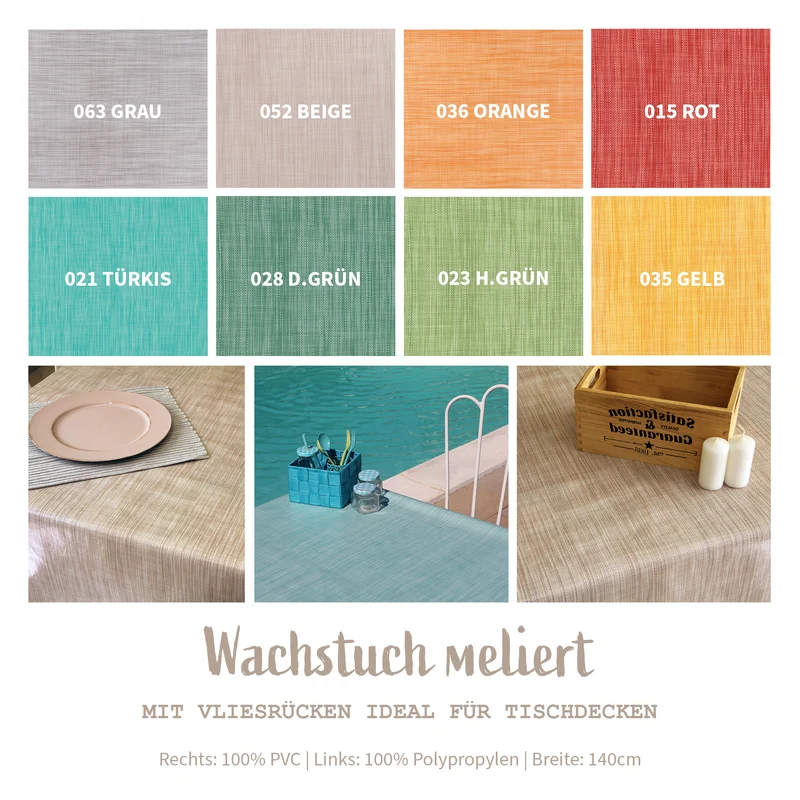 Wachstuch Stoff Meterware & Rollenware *Ab 50cm