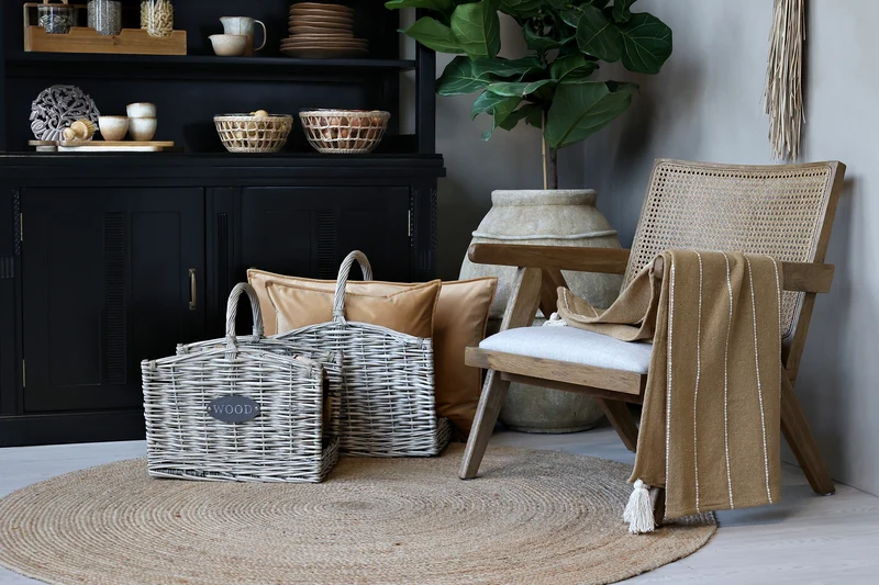 Chic Antique Aix Plaid Honig