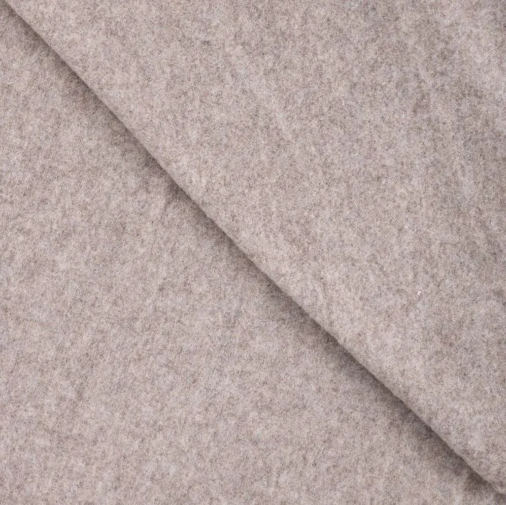 Wollfleece meliert *Ab 50cm