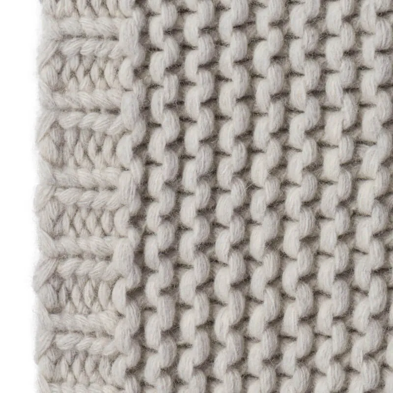 Dickgestrickte Plaid Decke York