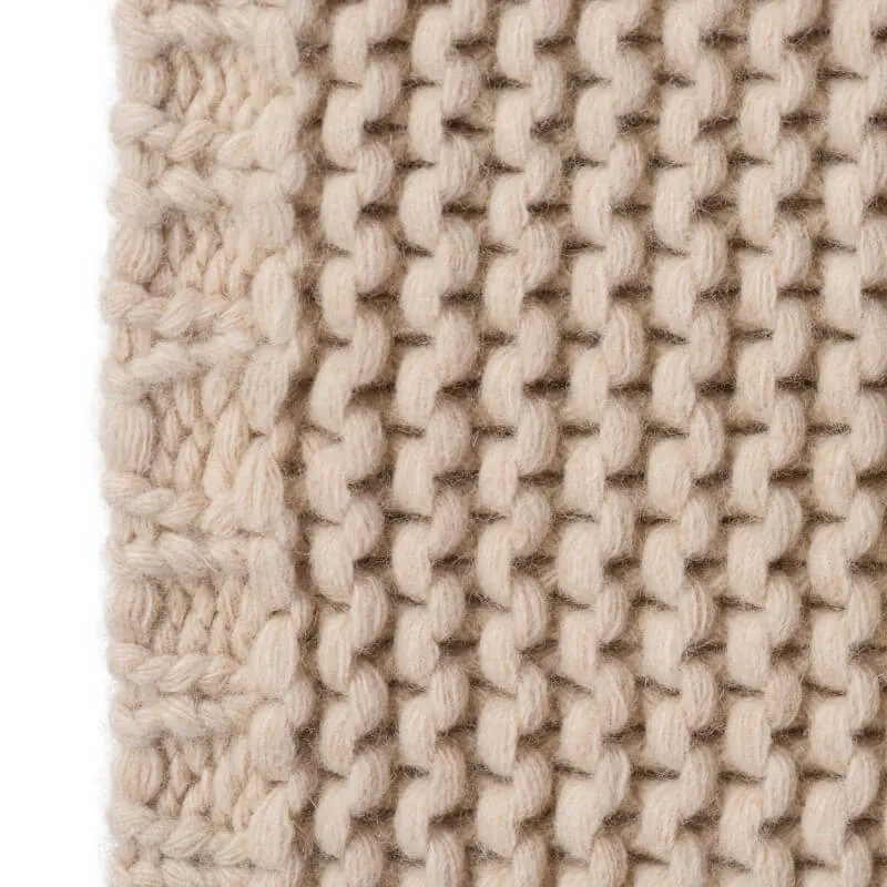 Dickgestrickte Plaid Decke York