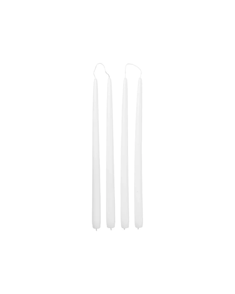 Kerze Smooth - 4er-Set