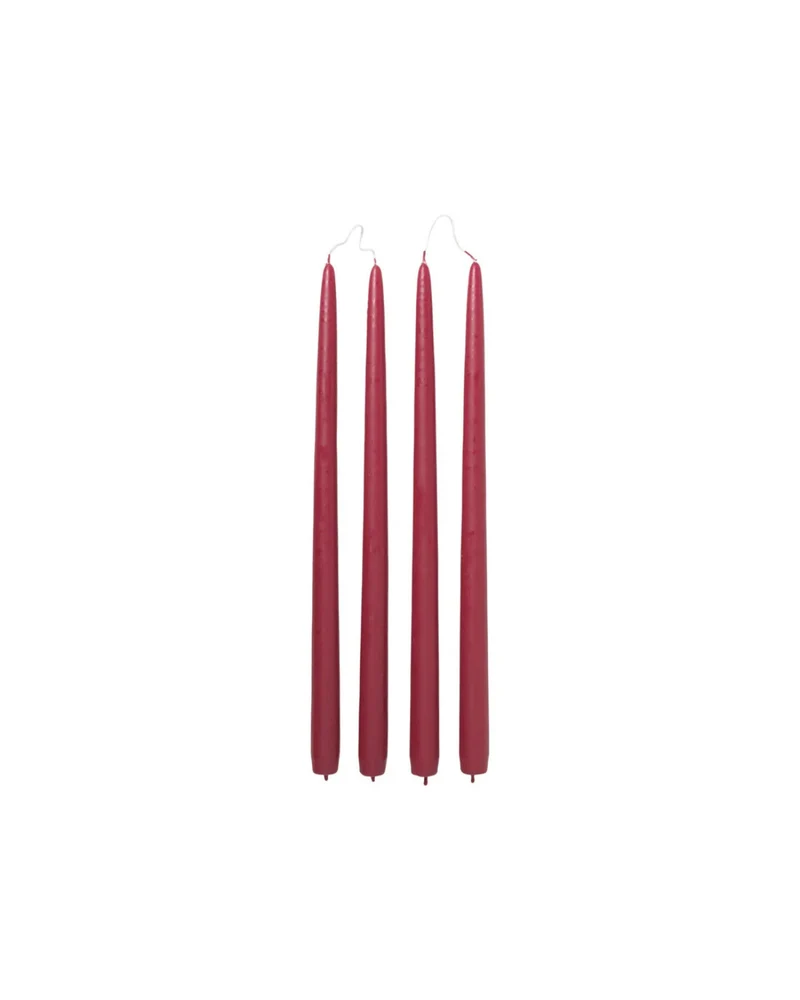 Kerze Smooth - 4er-Set