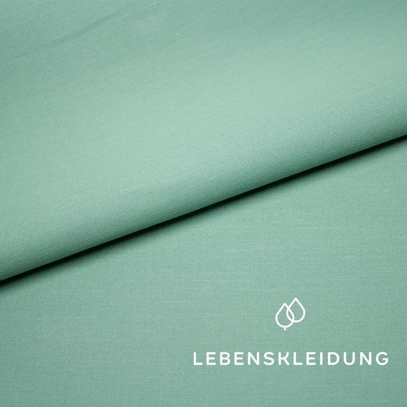 Bio Satin glatt - Grün