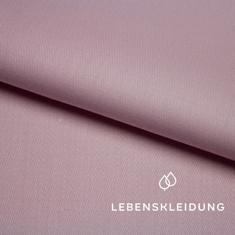 Bio Satin glatt - Rosa — ganze Rolle (60 m)